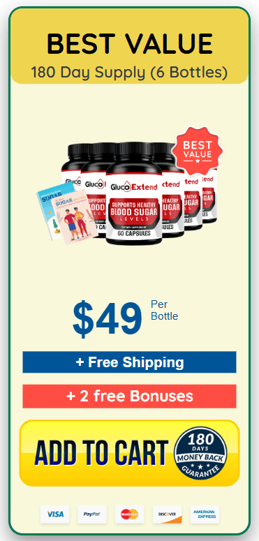 Order Gluco Extend 6 bottles